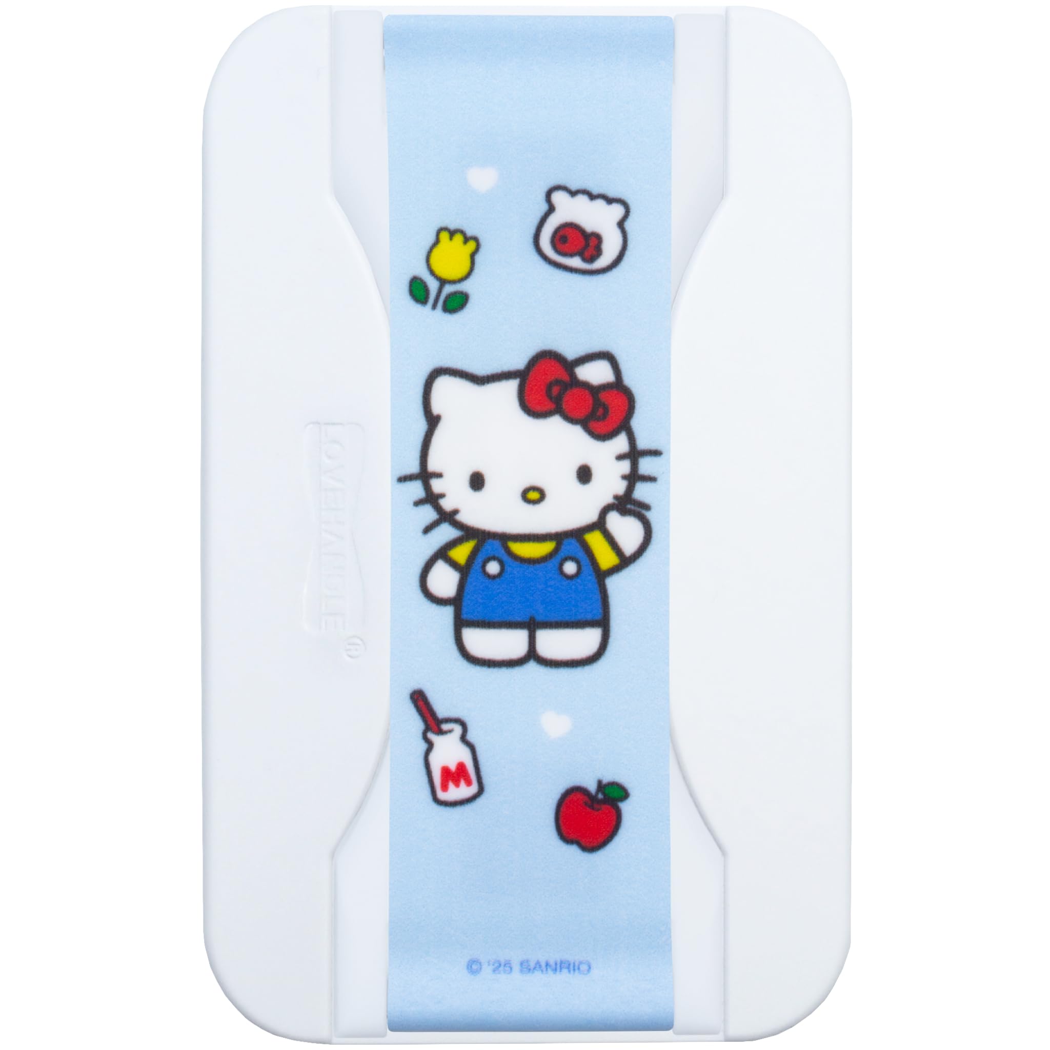 Hello Kitty® - White MagSafe Compatible Magnetic Phone Grip with Kickstand – Silicone Phone Strap for Smartphones & Tablets - Image 3