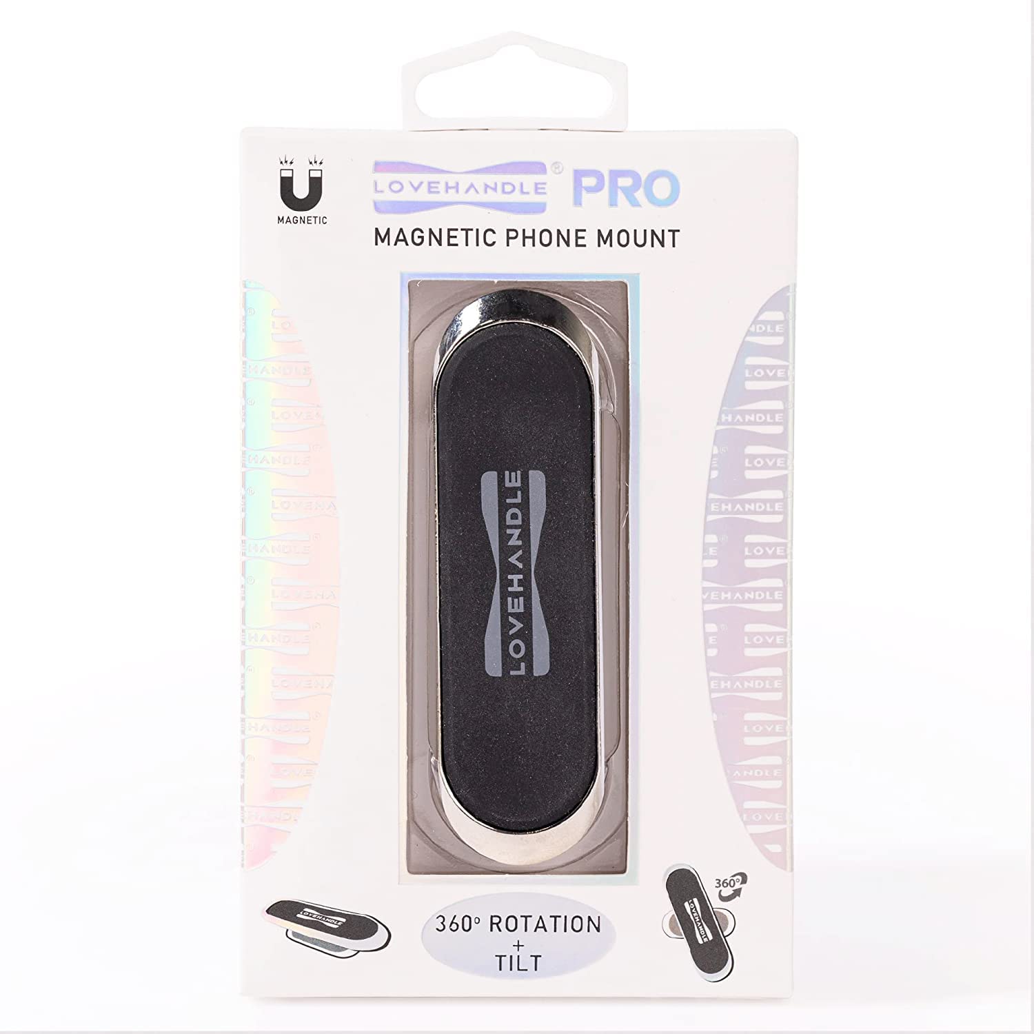 LoveHandle PRO Premium Phone Grip - Phone Strap - Magnetic Phone Mount and Kickstand for Smartphone and Tablet - Fallout - PRO Mount - Image 3